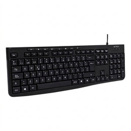 Teclado Acteck AC-940146 Inspire Prime TA222 Membrana Multimedia, Negro