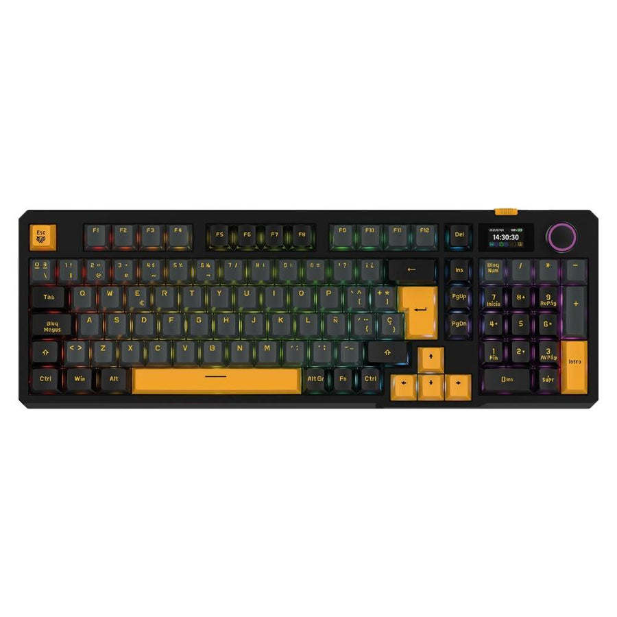 Teclado Gamer Balam Rush DEFEAT LEVEL GK3 IPS 14", RGB