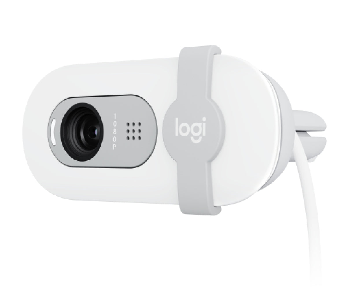 Webcam LOGITECH Brio 100, Full HD (1920 x 1080), Blanco