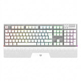 Teclado Gamer Balam Rush GK9791, RGB, Blanco