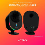 Bocinas ACTECK BS630, Bluetooth, Negro