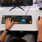 Teclado Gamer ACTECK TA780, USB-C, RGB