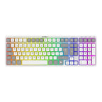 Teclado ACTECK TI790, Inalámbrico, Bluetooth, Blanco