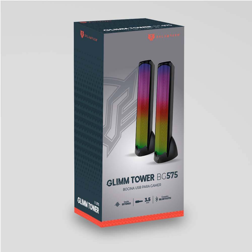 Bocinas Gamer Balam Rush BG575 LED