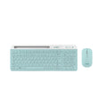 Kit Teclado y Mouse ACTECK MK720 Inalámbrico Bluetooth, Azul
