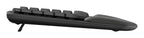 Teclado LOGITECH Wave Keys LED Curvo, Grafito