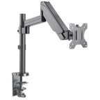 Soporte para Monitor MANHATTAN con pistón a gas,Soporta un monitor de 17 17", 100 x 100, Gris