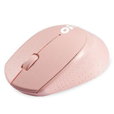 Mouse BROBOTIX 6000793 Óptico Inalámbrico, 1000 DPI, Rosa