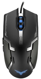 Mouse Gamer Naceb Technology NA-629, USB, Negro