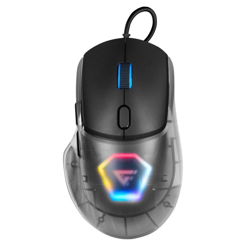 Mouse Gamer GAME FACTOR MOG530-BK, USB, Negro
