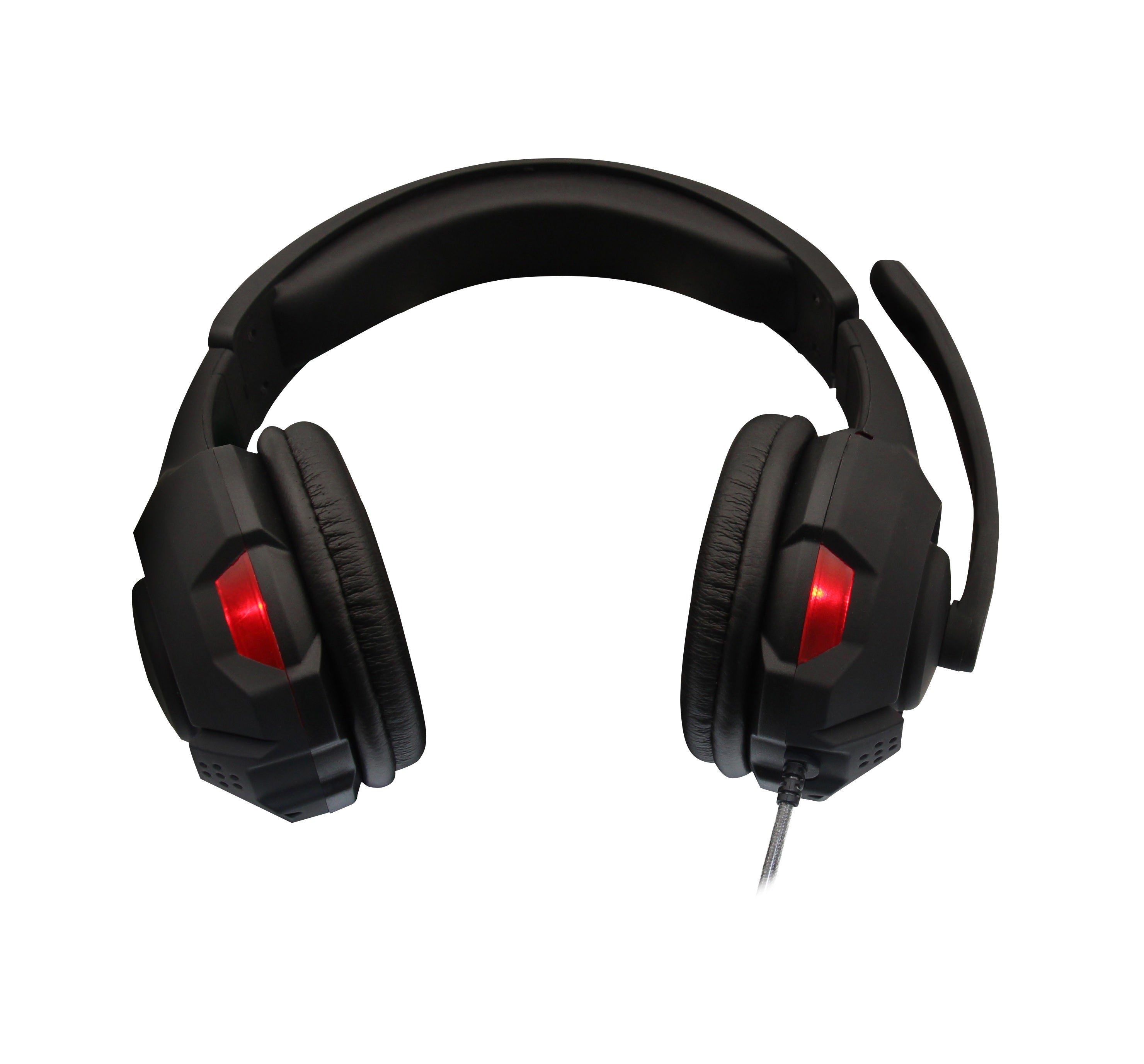 Headset Gamer Naceb Gaming NA-0304R Curvo, Negro