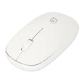 Mouse MANHATTAN 190329 Optico Inalambrico, Blanco