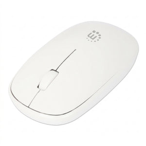 Mouse MANHATTAN 190329 Optico Inalambrico, Blanco