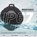 Bocinas VORAGO BSP-400, Bluetooth, Negro