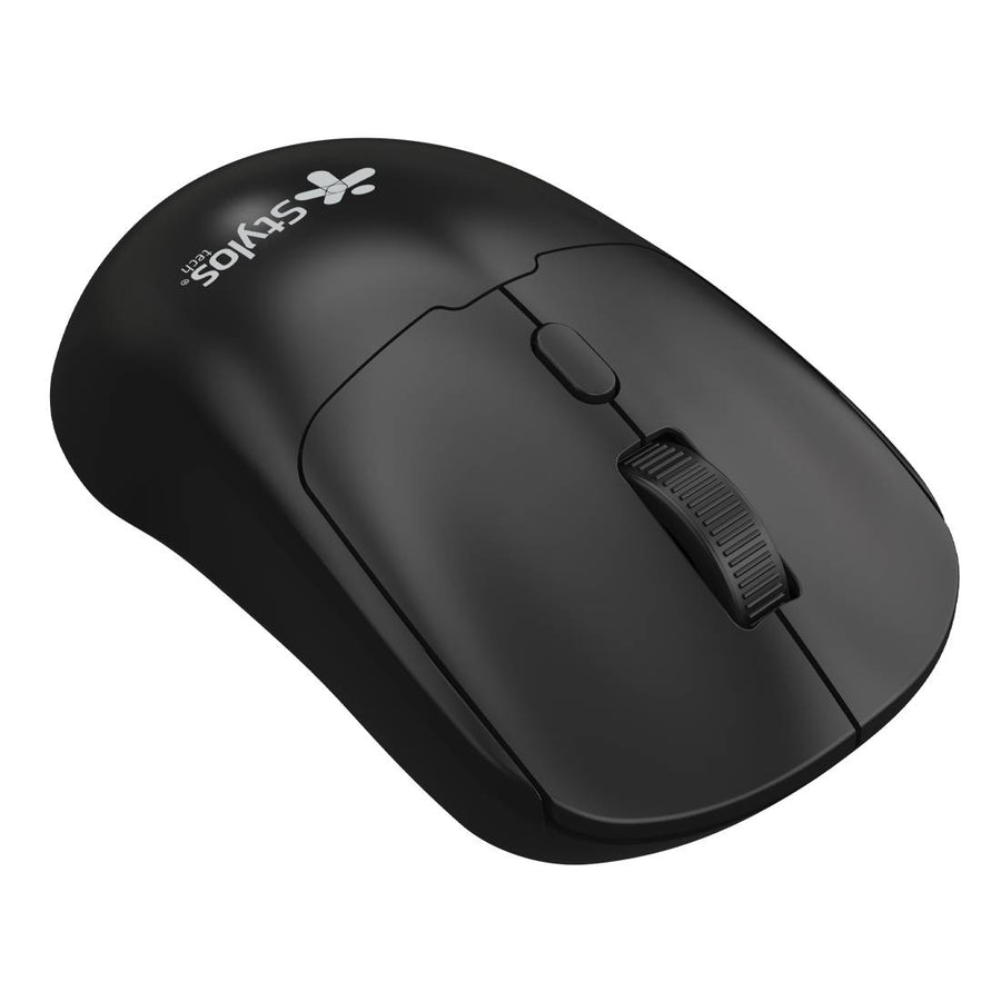 Mouse Stylos STPMOI7B Inalámbrico Recargable, 1600 DPI, USB Nano 2.4GHz, Negro