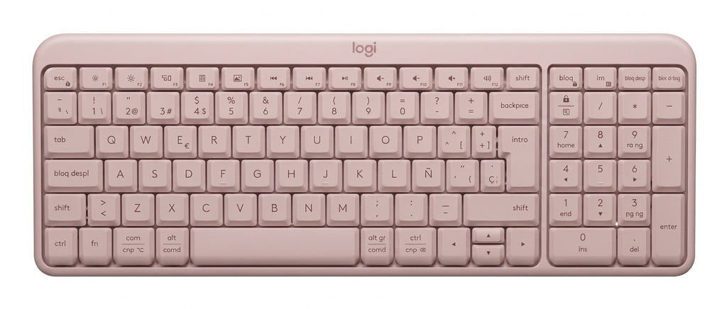 Teclado LOGITECH K250 LED, Rosa