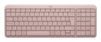 Teclado LOGITECH K250 LED, Rosa