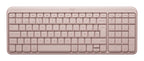 Teclado LOGITECH K250 LED, Rosa