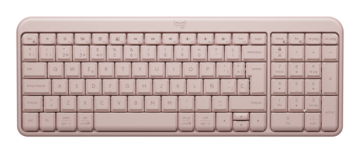 Teclado LOGITECH K250 LED, Rosa