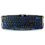 Teclado BROBOTIX 420028, USB, Negro