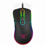 Mouse Gamer Naceb Gaming NA-0933, Rainbow