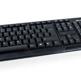 Kit Teclado y Mouse Naceb Technology, Negro