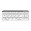 Teclado ACTECK TI747 Inalámbrico, Bluetooth 5.1/Dongle 2.4 MHz, Blanco