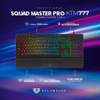 Kit Teclado y Mouse Balam Rush KTM777, Negro