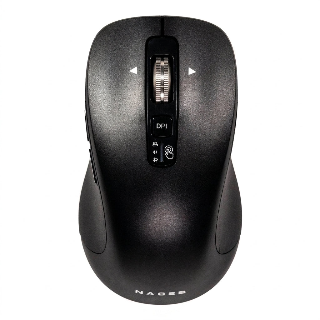 Mouse Naceb Technology NA-0132, Negro