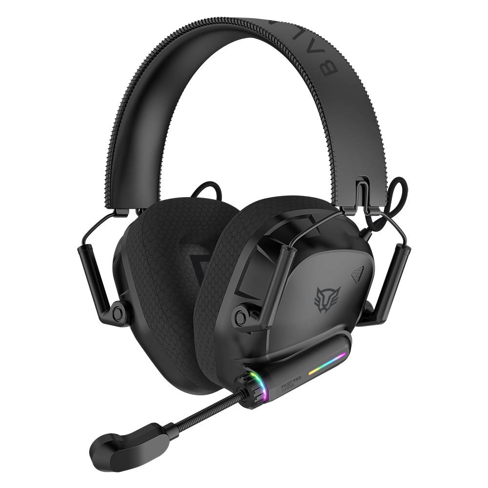 Headset Gamer Balam Rush PILOT PRO HS808, Negro