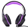 Headset Gamer NECNON NBHG-DRAGON LED, 3.5mm/USB, Rosa