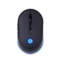 Mouse TECHZONE THUNDER Inalámbrico, Bluetooth, 3200 DPI, Negro