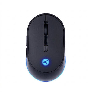 Mouse TECHZONE THUNDER Inalámbrico, Bluetooth, 3200 DPI, Negro