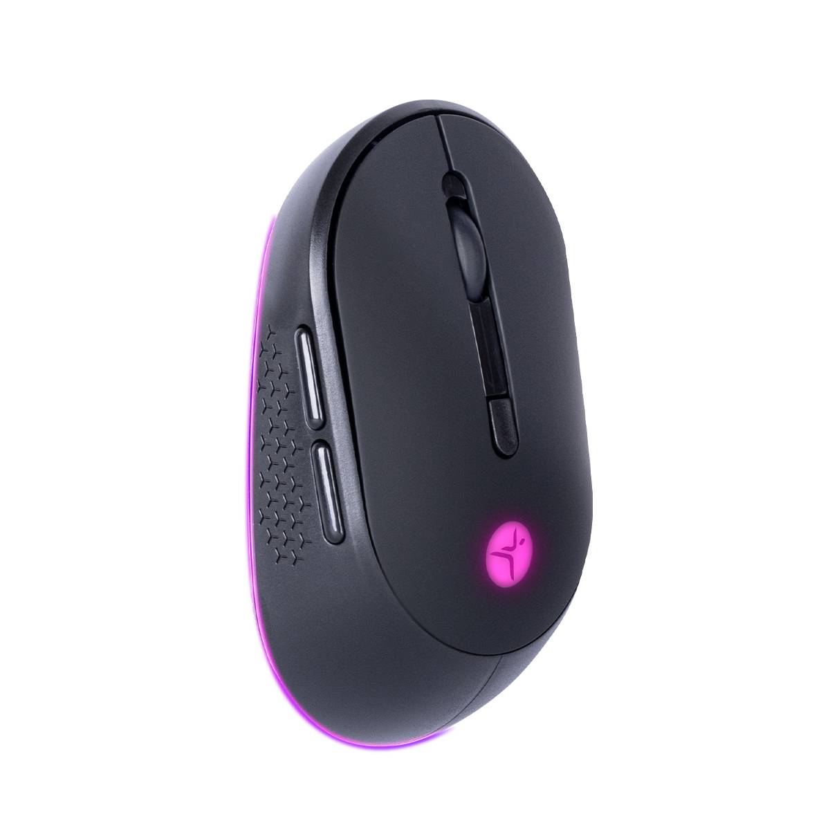 Mouse TECHZONE THUNDER Inalámbrico, Bluetooth, 3200 DPI, Negro