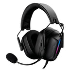 Headset Xzeal XZHSALRGB1B, Negro