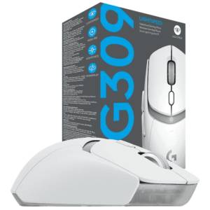 Mouse Gamer LOGITECH G309, Blanco