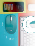Mouse TECHZONE TZACMOI40 Inalámbrico, 1200 DPI, Verde
