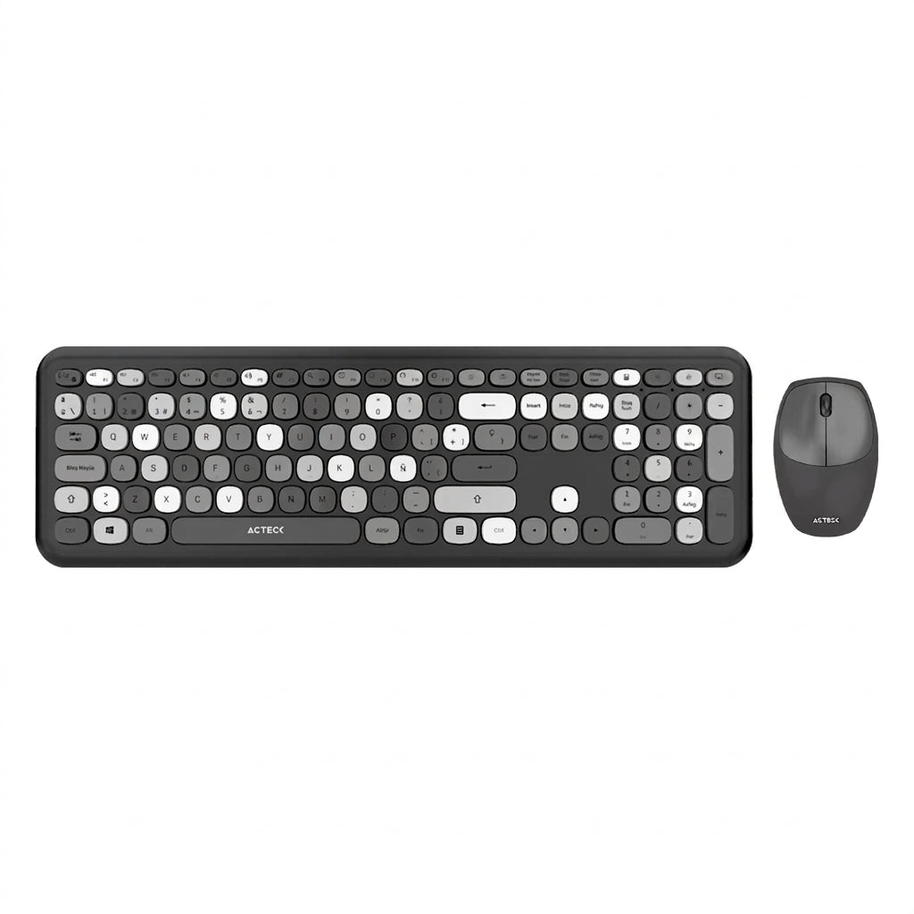 Kit Teclado y Mouse ACTECK MK475 Inalámbricos, 2.4hz