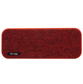 Bocina Portátil Bluetooth VORAGO BSP-150, Rojo
