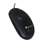 Mouse TECHZONE TZMOU01 Alámbrico, 1000 DPI, USB, Negro