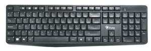 Teclado Inalámbrico Stylos STPTEC4B, Negro