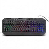 Teclado Gamer NECNON NGK-HYDRA LED, Negro