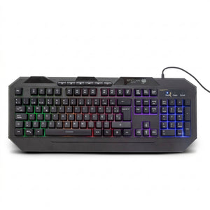Teclado Gamer NECNON NGK-HYDRA LED, Negro