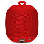 Bocinas BROBOTIX 263816 Bluetooth Inalámbrica, USB/Micro USB/3.5 mm, Rojo