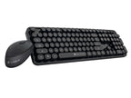 Kit Teclado y Mouse TECHZONE TZ19COMB01-INA Óptico Inalámbrico, USB, Negro