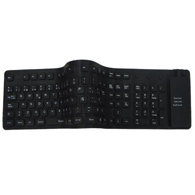 Teclado BROBOTIX 801935, USB, Negro