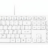 Kit Teclado y Mouse BROBOTIX 6008010, USB, Blanco