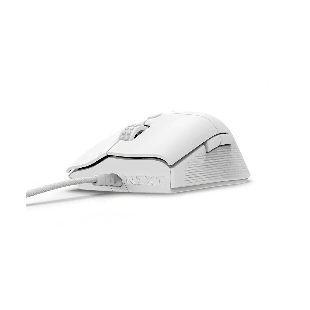 Mouse NZXT MS-001NW-02 Lift 2 Ergo, 26000 DPI, Blanco