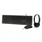 Kit Teclado y Mouse PERFECT CHOICE PC-201717, Negro