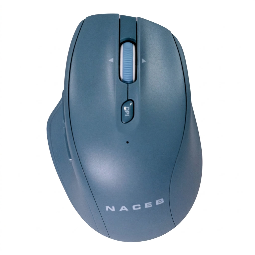 Mouse Naceb Technology Na-0139A, Azul